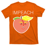Impeach Donald Anti Trump Peach Emoji Impeachment T-Shirt