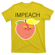 Impeach Donald Anti Trump Peach Emoji Impeachment T-Shirt