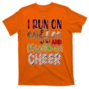 I Run On Coffee And Christmas Cheer T-Shirt