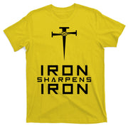 Iron Sharpens Iron Christian Faith T-Shirt