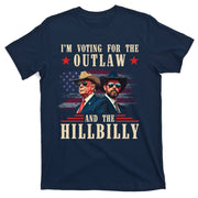 IM Voting For The Outlaw And The Hillbilly Trump Vance 2024 T-Shirt