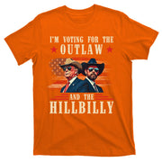 IM Voting For The Outlaw And The Hillbilly Trump Vance 2024 T-Shirt