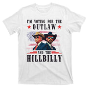 IM Voting For The Outlaw And The Hillbilly Trump Vance 2024 T-Shirt