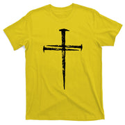Jesus Christ My Savior Die For My Sins 3 Nails Cross Christian Catholic T-Shirt