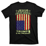 Jesus Is My Savior Trump Is My President 2020 T-Shirt