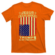 Jesus Is My Savior Trump Is My President 2020 T-Shirt
