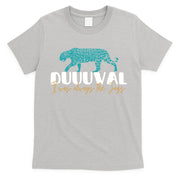 Football Jags Football Funny Leopard T-Shirt