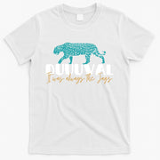 Football Jags Football Funny Leopard T-Shirt