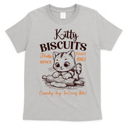 Kitty Biscuits Fluffy Purrfect Since 1963 T-Shirt