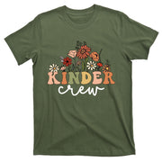 Kinder Crew Back To School Kindergarten Teacher Kinder Garten T-Shirt