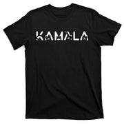 Kamala Harris Cat Lettering T-Shirt