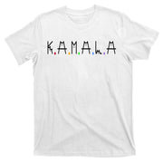 Kamala Harris Cat Lettering Positive Funny 2024 T-Shirt