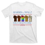 Kamala Harris Tim Walz 2024 Election Lgbt Harris Walz Waltz T-Shirt