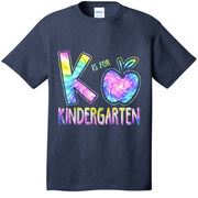 K Is For Kindergarten Teacher Tie Dye Back to School Kinder T-Shirt