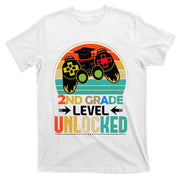 Level 2nd Grade Unlocked Back To School First Day T-Shirt