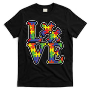 Love Autism Puzzle Piece T-Shirt