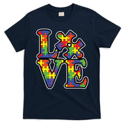 Love Autism Puzzle Piece T-Shirt