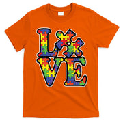 Love Autism Puzzle Piece T-Shirt