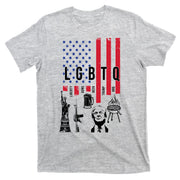 LGBTQ Donald Trump American Flag T-Shirt