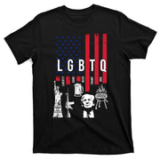 LGBTQ Donald Trump American Flag T-Shirt
