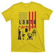LGBTQ Donald Trump American Flag T-Shirt
