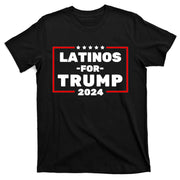 Latinos For Trump 2024 Usa Proud Latino T-Shirt
