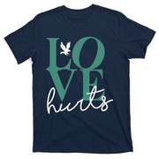 Love Hurts Eagle Retro T-Shirt
