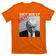 Lock Him Up Donald Trump Guilty Mugshot T-Shirt