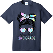 Little Miss Second Grade Girl Back To School Shirt 2nd Grade T-Shirt
