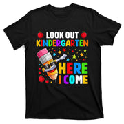 Look Out kindergarten Here I Come Back To School T-Shirt