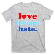 Love Trumps Hate Heart Anti Trump Not My President T-Shirt