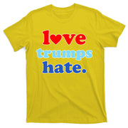 Love Trumps Hate Heart Anti Trump Not My President T-Shirt