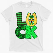 Luck St Patricks Day Lucky Leprechaun Cute T-Shirt