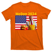 Mcdon 2024 Donald Trump Election Cookie Fries Fast Food T-Shirt