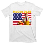 Mcdon 2024 Donald Trump Election Cookie Fries Fast Food T-Shirt