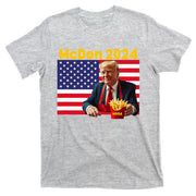 Mcdon 2024 Funny Donald Trump Cooking Fries T-Shirt