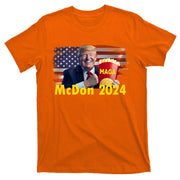 Mcdon 2024 Maga Donald Trump Fast Food French Fries T-Shirt