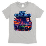 M1 After Dark Detroit To Pontiac Night Riders Woodward Ave M1 2025 T-Shirt