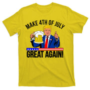 Make 4th of July Great Again! Donald Trump Beer USA T-Shirt