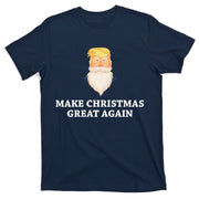 Make Christmas Great Again Santa Beard Trump T-Shirt