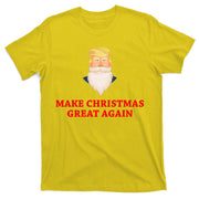 Make Christmas Great Again Santa Beard Trump T-Shirt