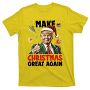 Make Christmas Great Again Pro Donald Trump Holiday T-Shirt