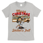 Merry Christmas Shitters Full Ugly T-Shirt