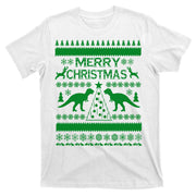 Merry Ugly Christmas T-Rex Sweater T-Shirt