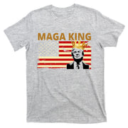 MAGA King Donald Trump Usa Flag T-Shirt