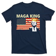 MAGA King Donald Trump Usa Flag T-Shirt