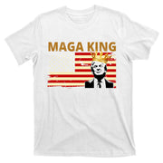 MAGA King Donald Trump Usa Flag T-Shirt