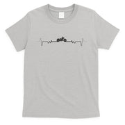Motorcycle Heartbeat Pulse Biker T-Shirt