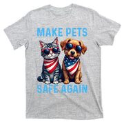 Make Pets Safe Again Funny Donald Trump They Are Eating The Dogs T-Shirt