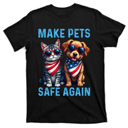 Make Pets Safe Again Funny Donald Trump They Are Eating The Dogs T-Shirt